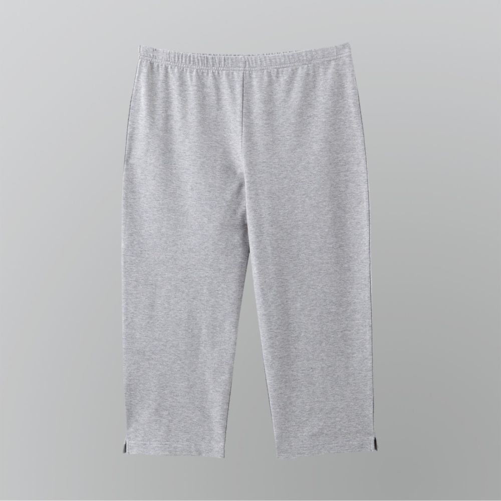 Basic Editions Women's Stretch Knit Capri Leggings at Kmart.com
