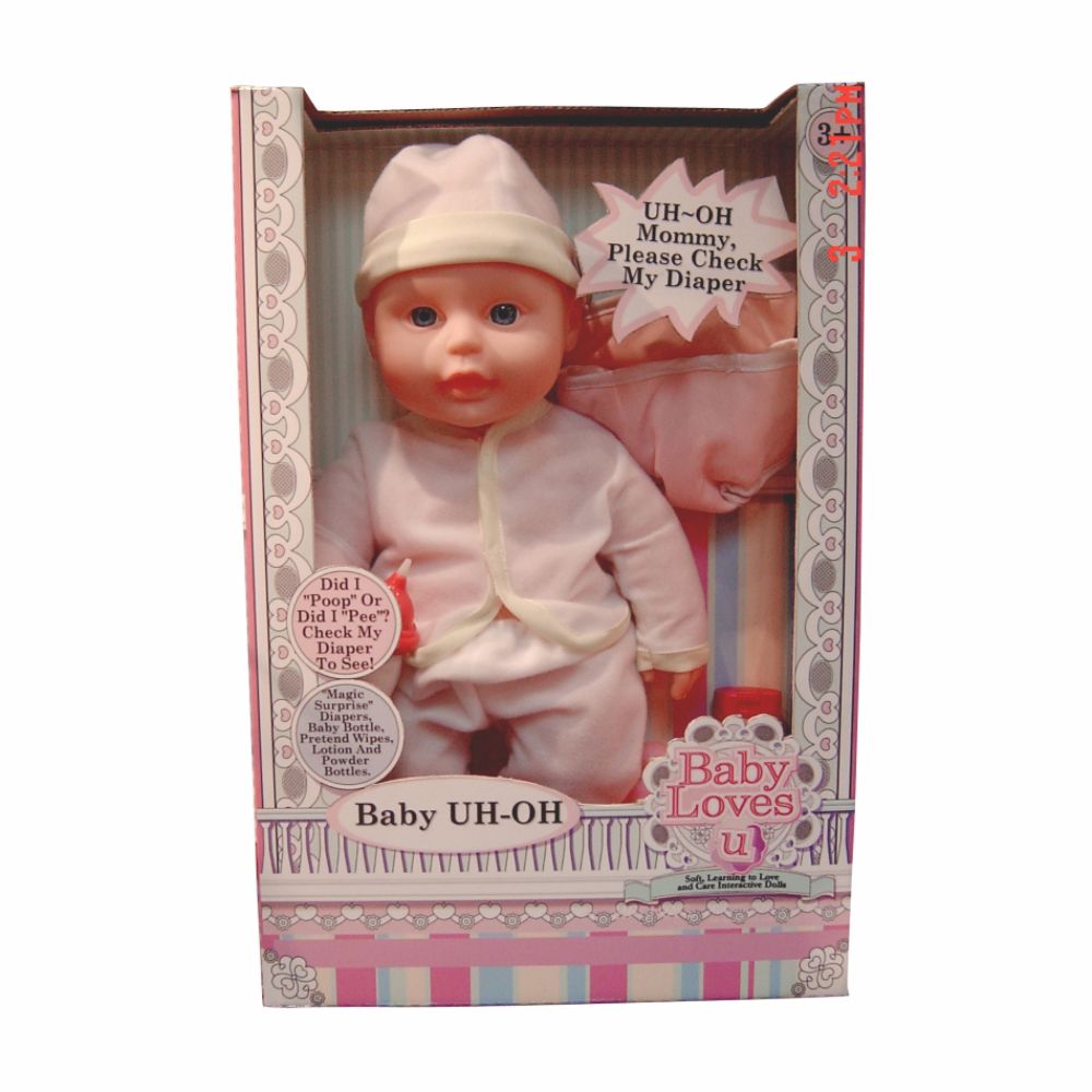 Baby Uh Oh 13in Baby Loves You at Sears.com