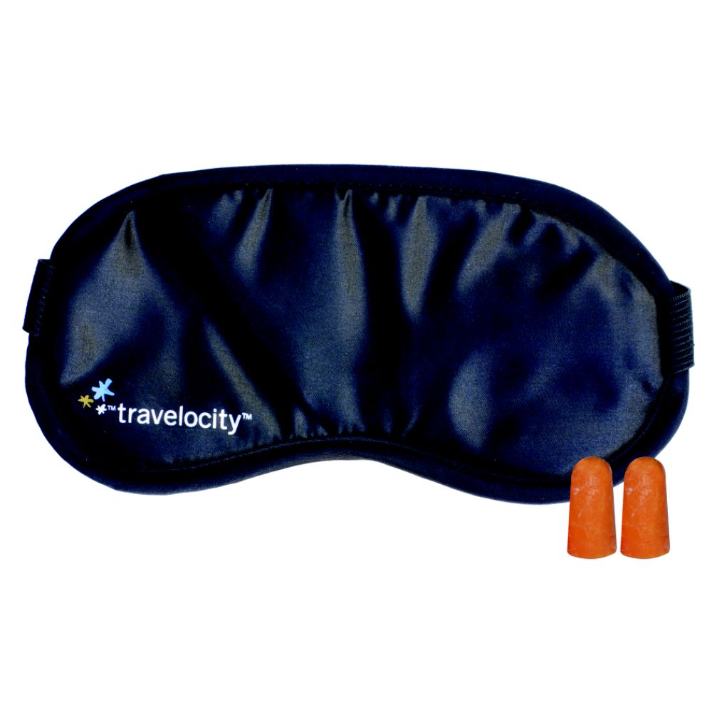 Travelocity Eye Mask - Black