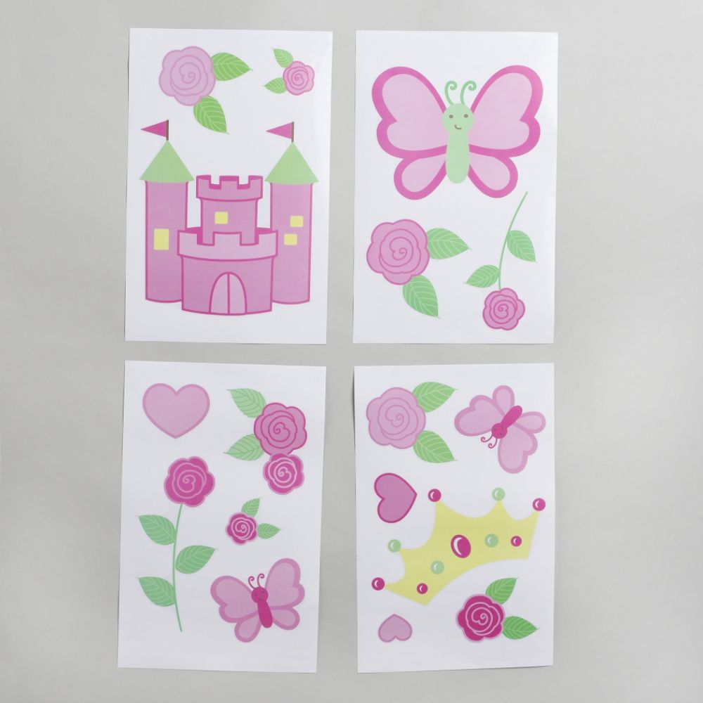 Little Bedding by NoJo Newborn Girl's Princess Rose Wall Decals at Sears.com