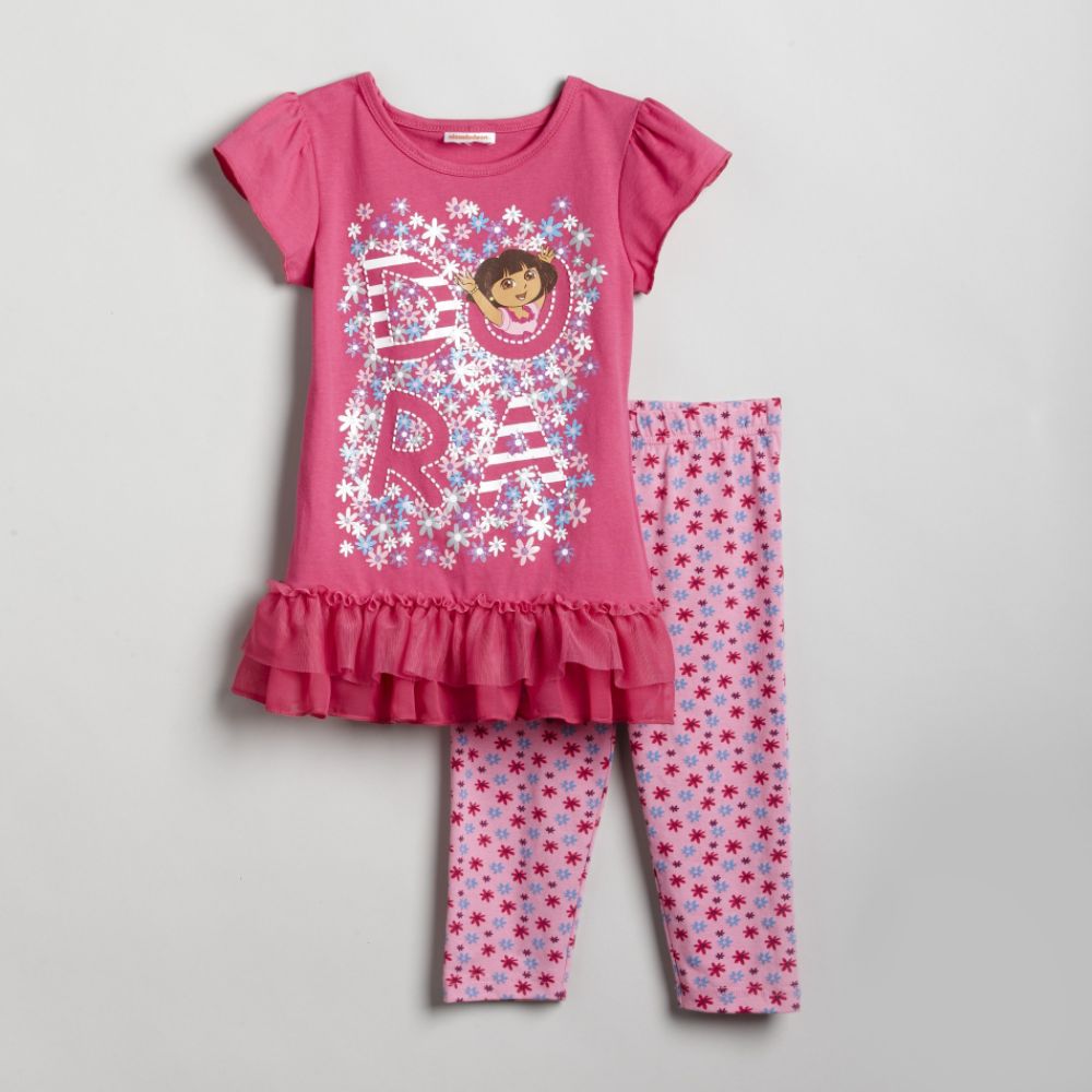 Nickelodeon Girl's Tunic and Leggings Set