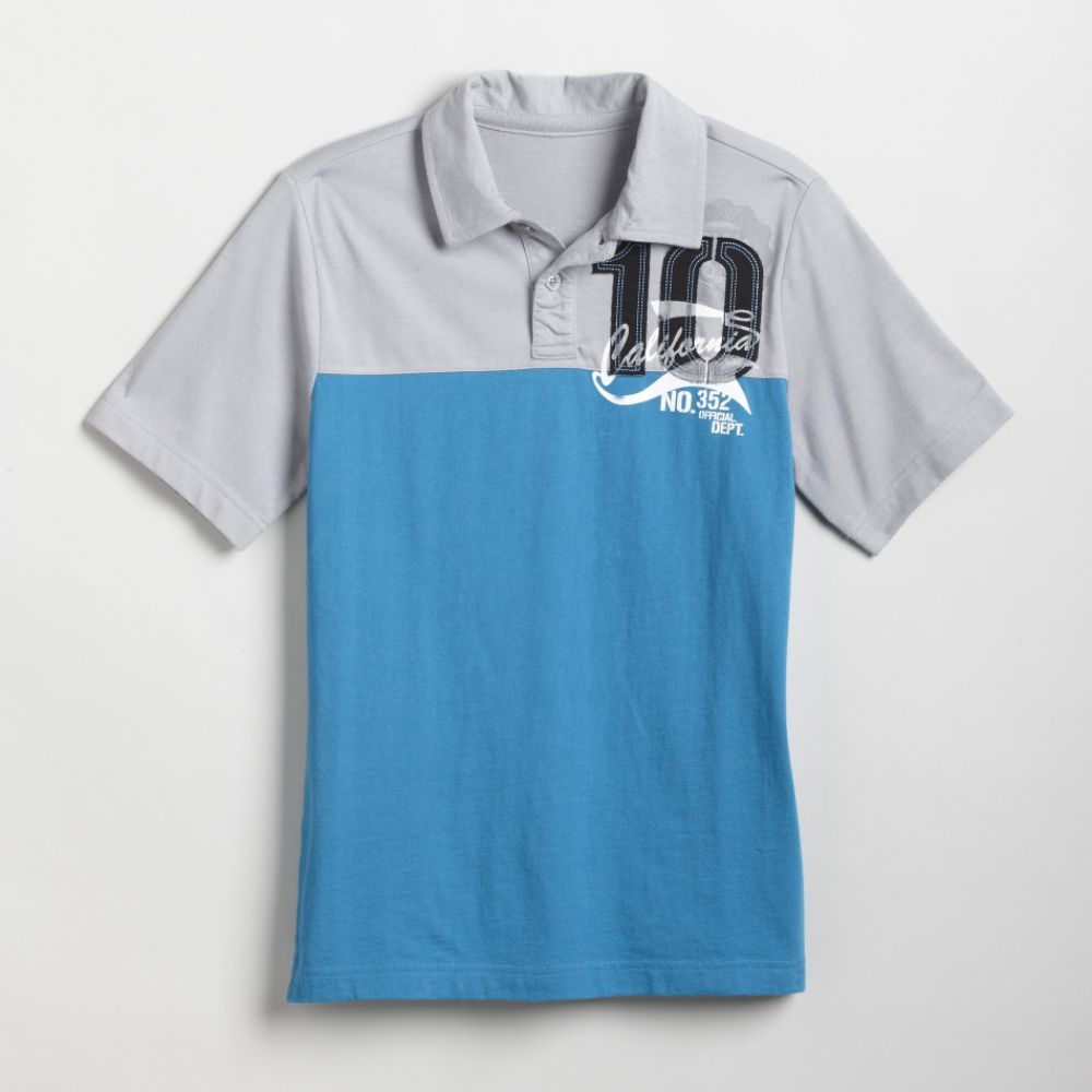 Canyon River Blues Boy's Colorblock Polo Shirt