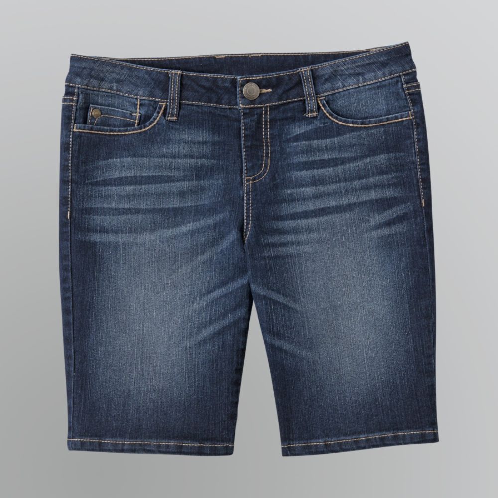 Route 66 Women's Distressed Bermuda Shorts at Kmart.com