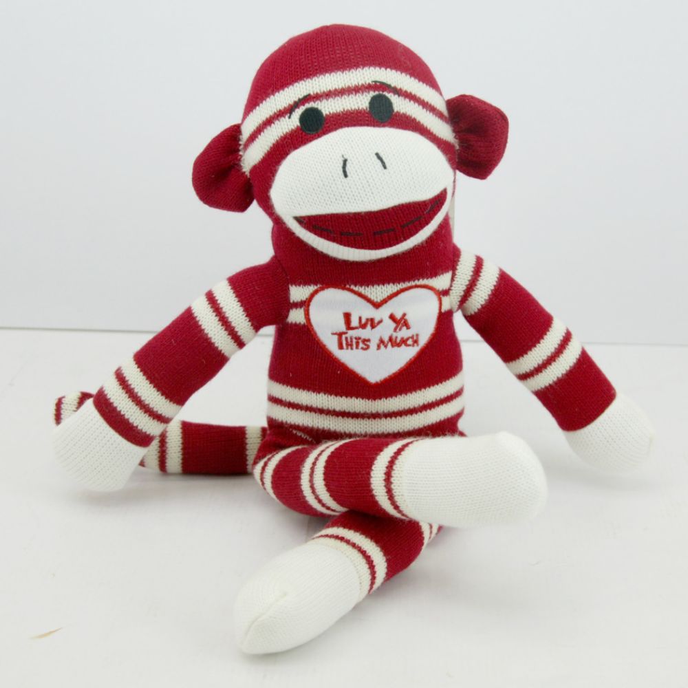 Valentine Red Sock Monkey
