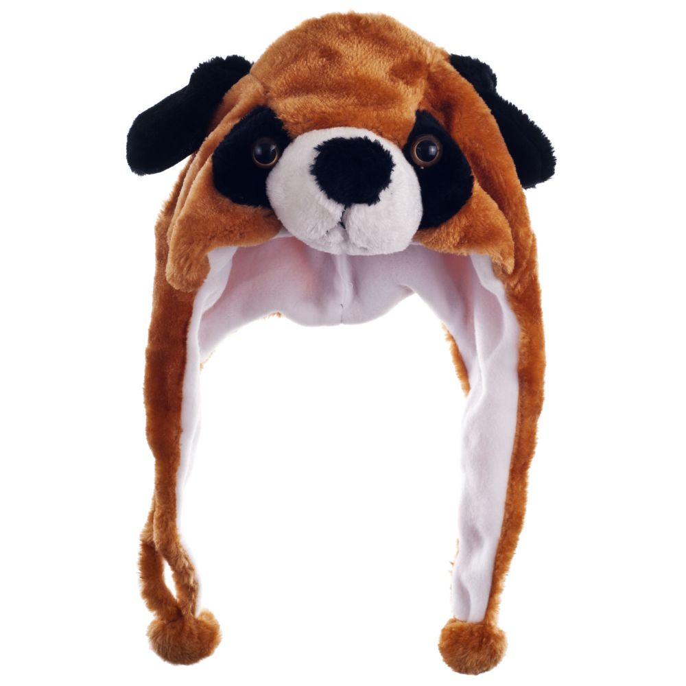 Critter Cap Plush Dog Hat Children's Toys