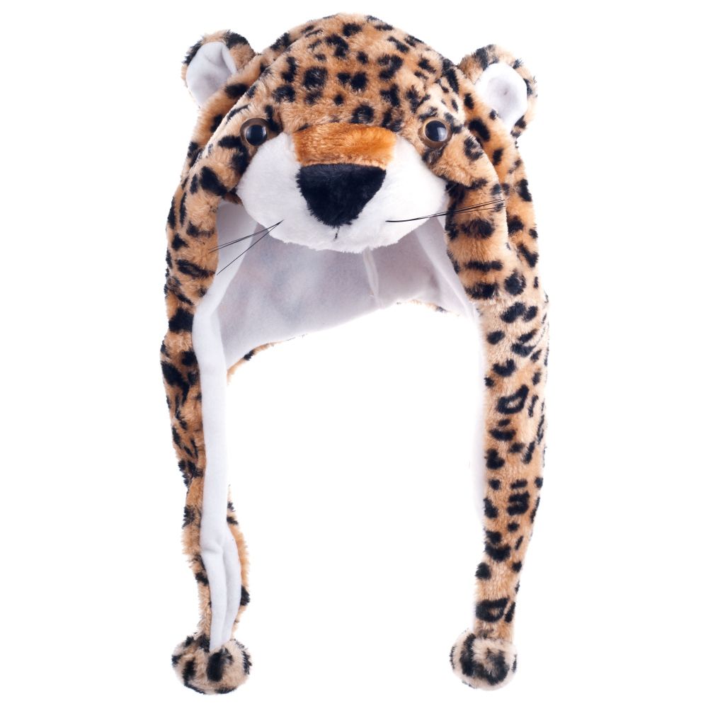 Critter Cap Plush Leopard Hat at Kmart.com