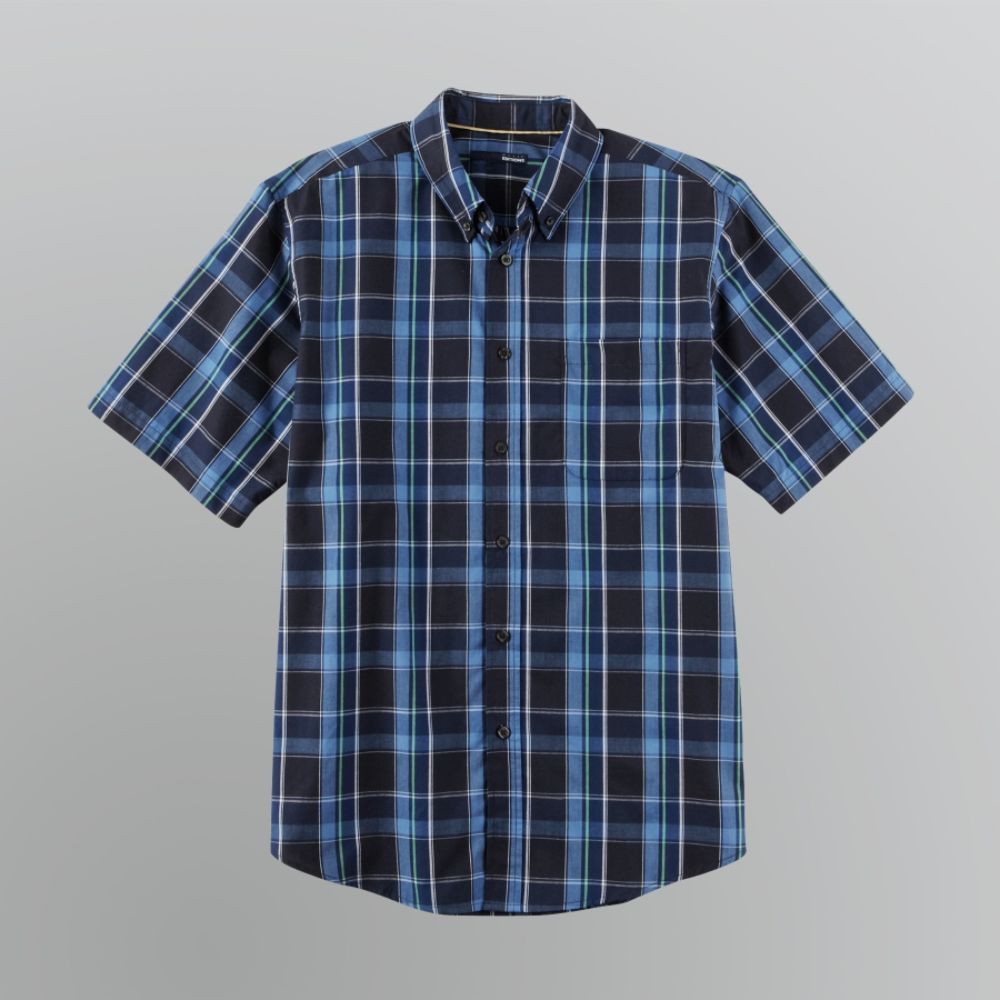 Basic Editions Men's Big & Tall Short Sleeve Dress Shirt at Kmart.com