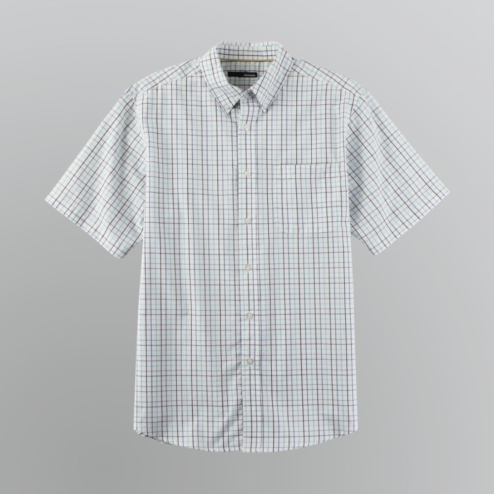 Basic Editions Men's Big & Tall Short Sleeve Dress Shirt at Kmart.com