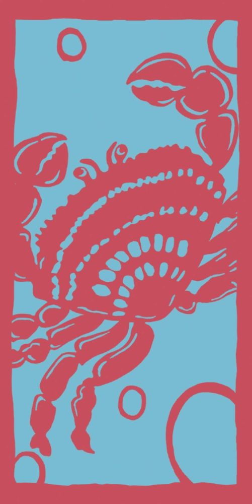 Joe Boxer Newport Crab Turquoise Beach Towel at Sears.com