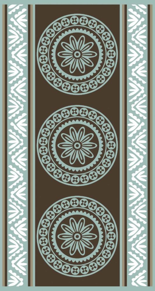 Simply Outdoors Morocco Aqua Beach Towel at Sears.com