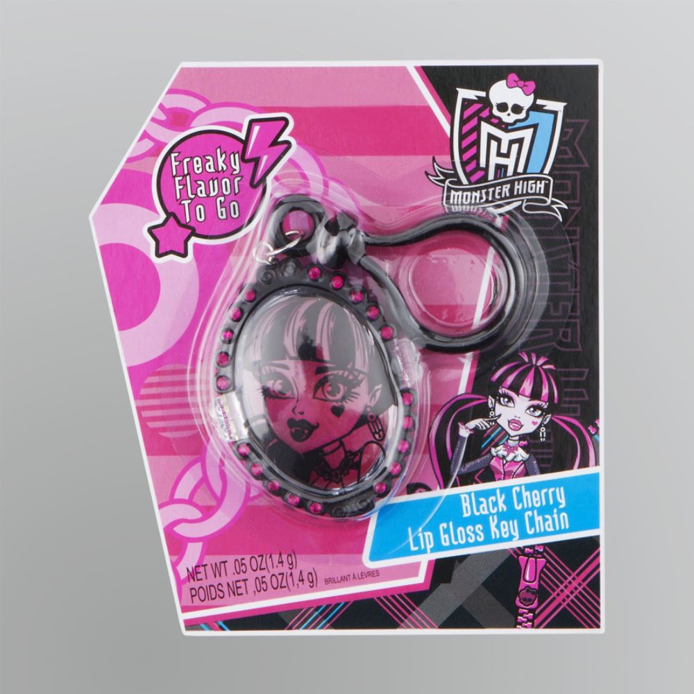 Monster High Girl's Lip Gloss Cameo Keychain