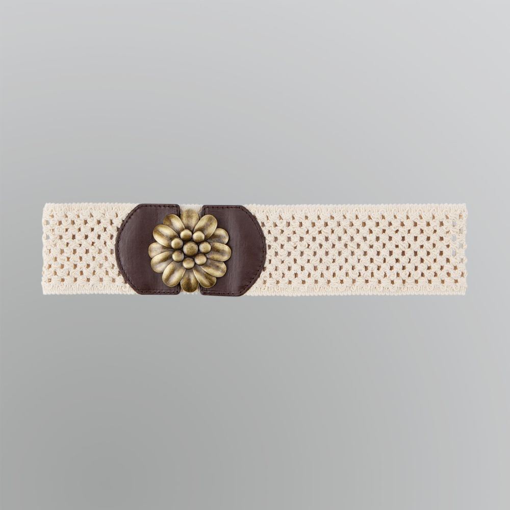 Dream Out Loud by Selena Gomez Junior's Crocheted Stretch Belt with Flower Buckle at Kmart.com