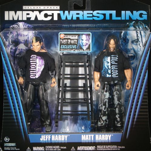 TNA Twist of Hate - Jeff Hardy & Matt Hardy Exclusive 2-Pack Toy Wrestling Action Figures at Kmart.com