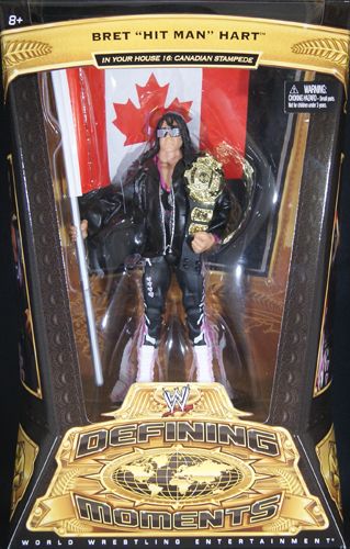 Bret Hart - WWE Defining Moments 5 Toy Wrestling Action Figure