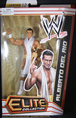 WWE Alberto Del Rio - Elite 12 Toy Wrestling Action Figure