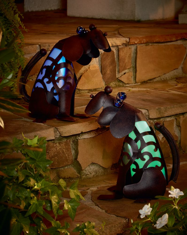 Garden Oasis Solar Dog - Blue at Kmart.com