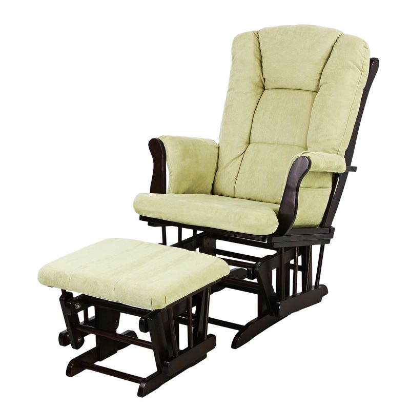 Dream On Me Charleston Glider& ottoman in Oak at Sears.com