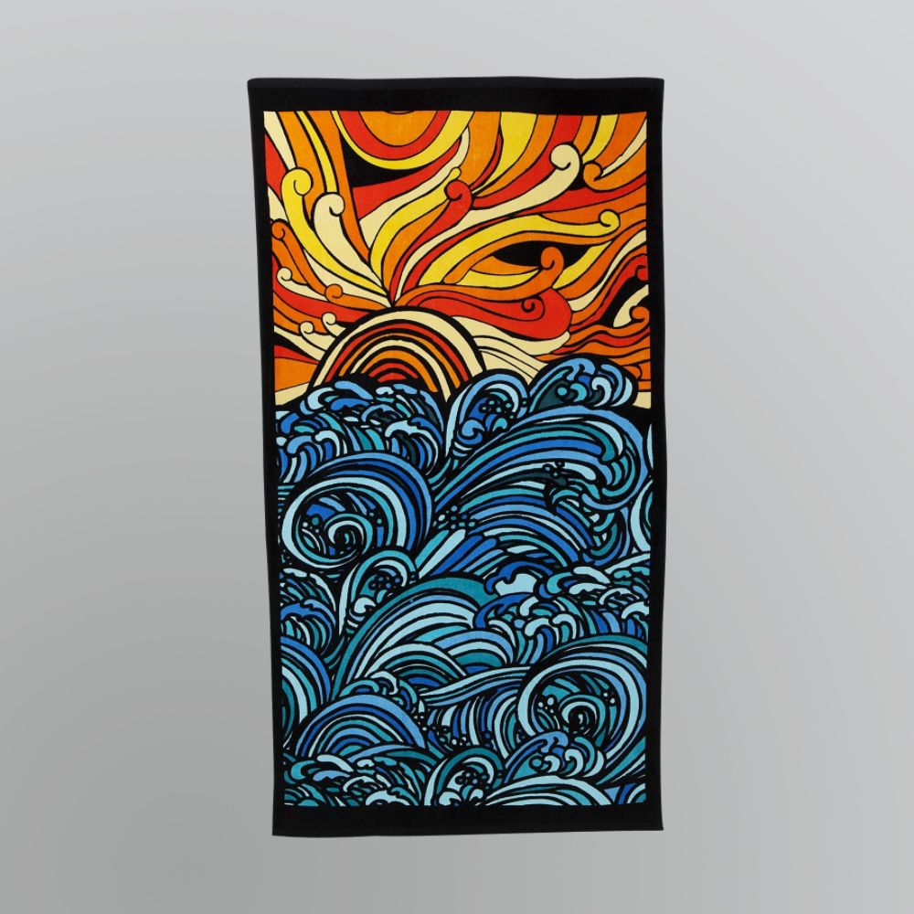 Essential Summer Surf and Sun Oversized Beach Towel at Kmart.com