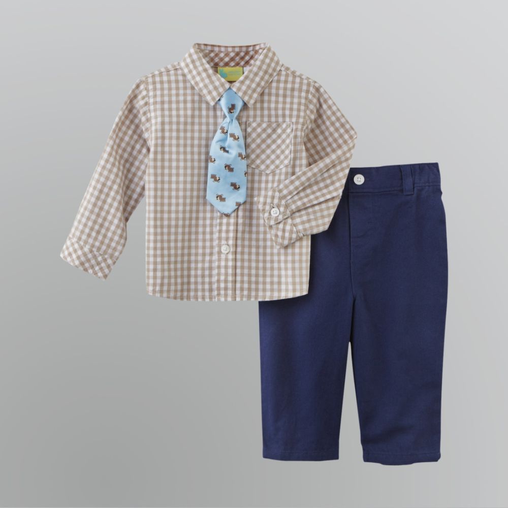 Small Wonders Infant & Toddler Boy's Shirt and Tie Outfit at Kmart.com