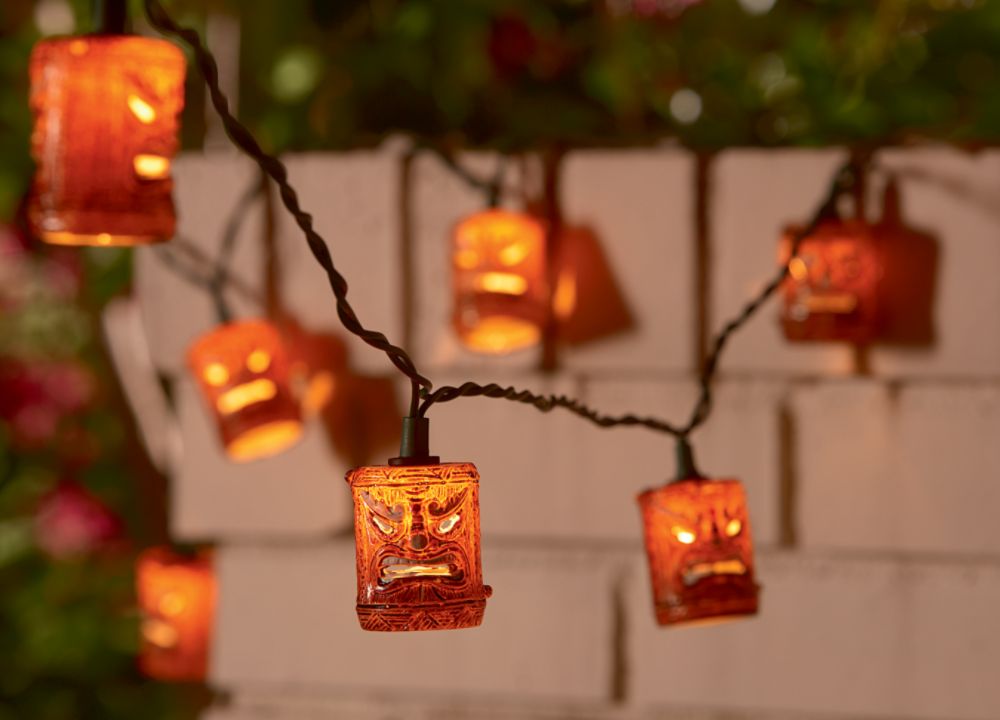 Garden Oasis Friki Tiki 10 Piece Tiki Style Patio Light Set at Kmart.com