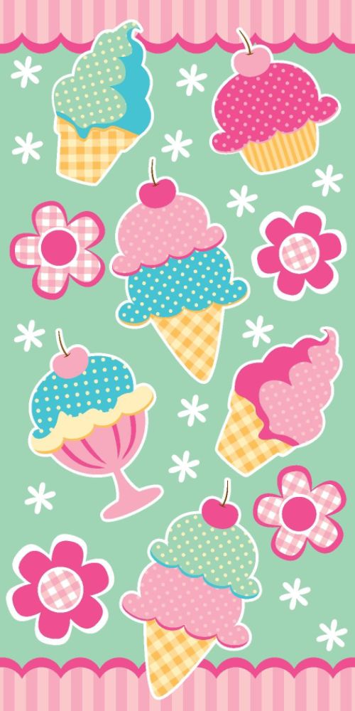 Simply Outdoors Ice Cream Parlor Kids Beach Towel at Sears.com