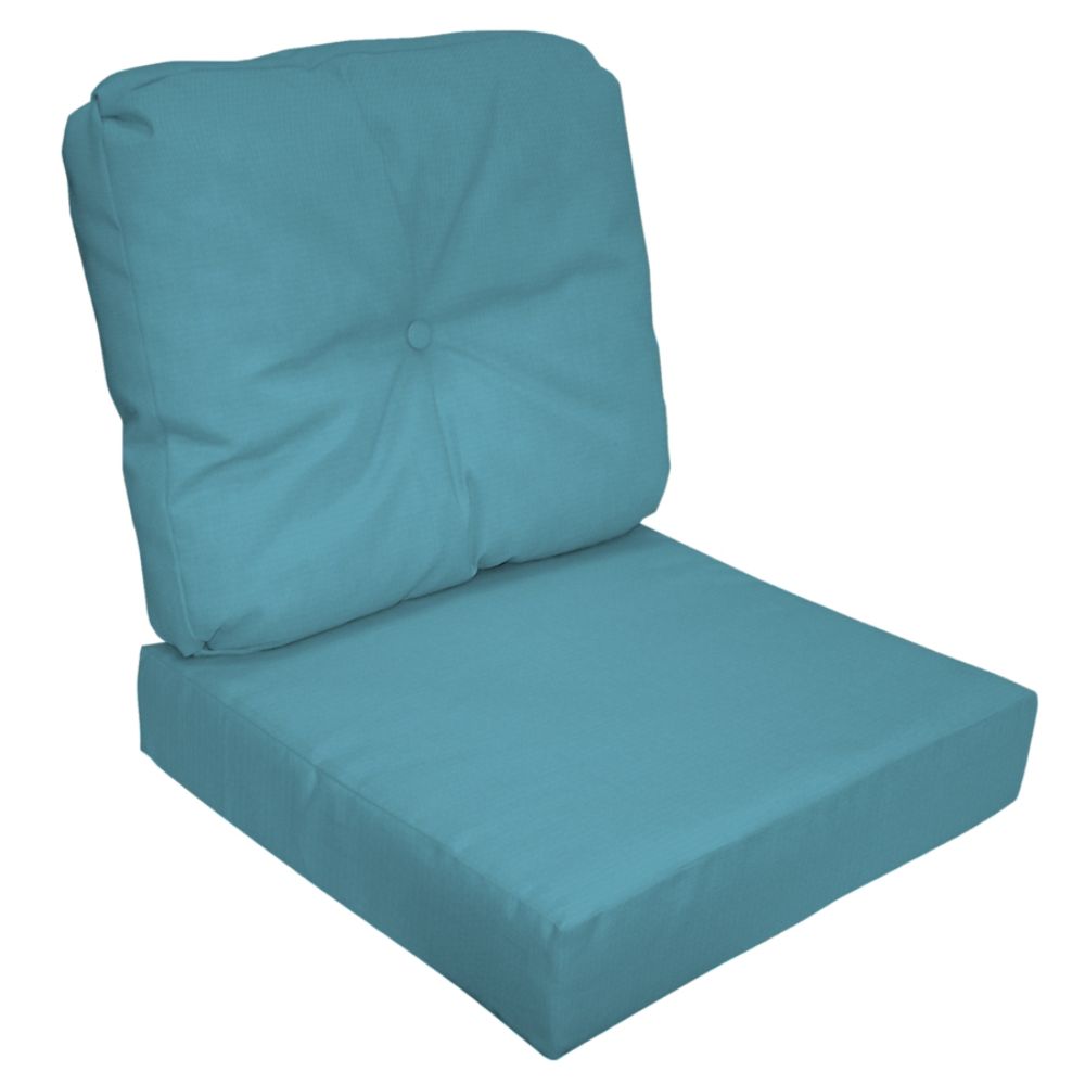 Sunbrella&reg; 2 Piece Deep Seat Chair Cushion Set, Sunbrella Canvas Aruba at Sears.com