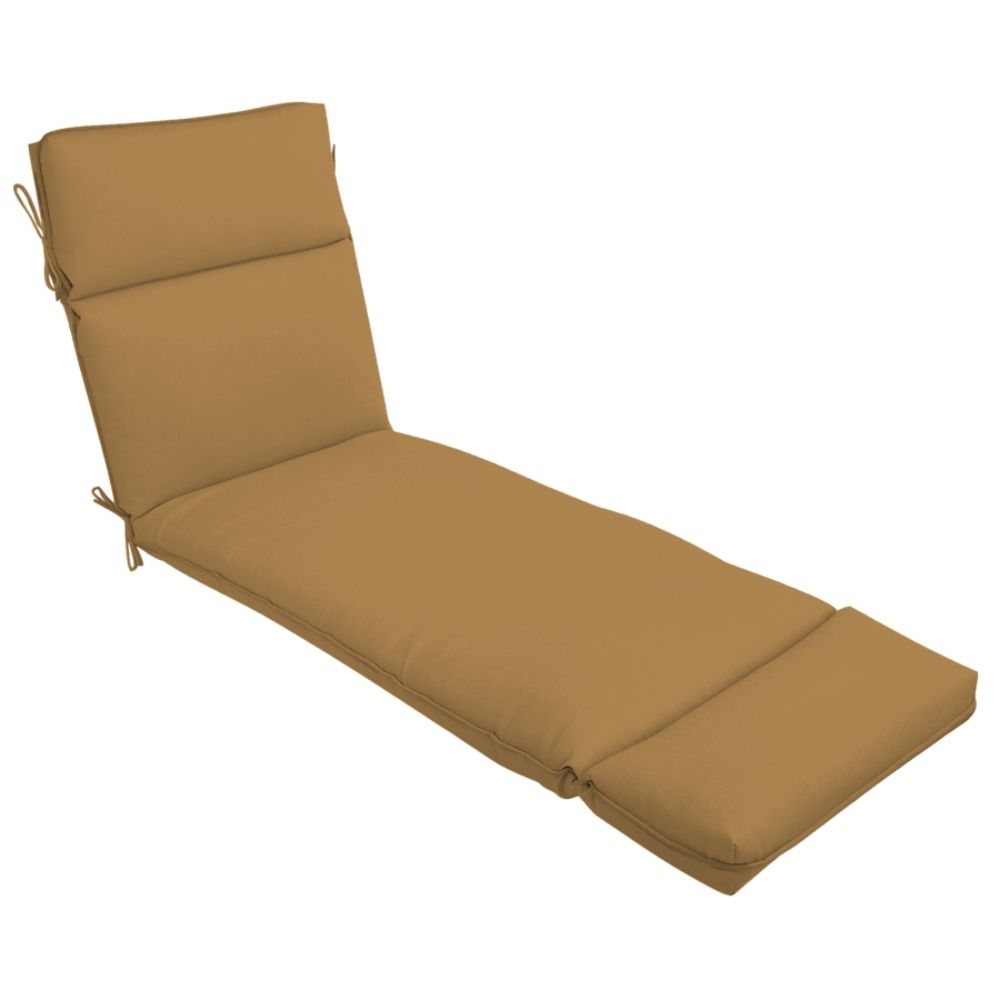 Sunbrella&reg; Chaise Cushion, Sunbrella Canvas Wheat at Sears.com