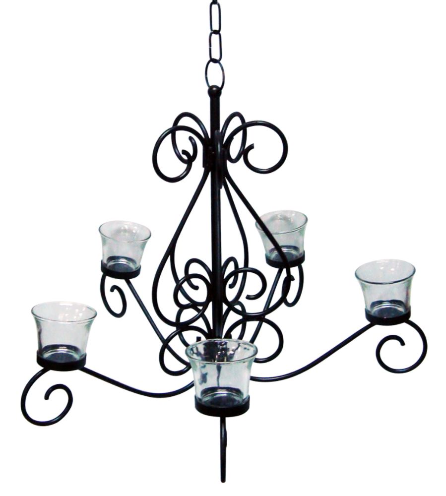 Votive Chandelier- Country Living-Outdoor Living-Outdoor Lighting-Decorative Lighting