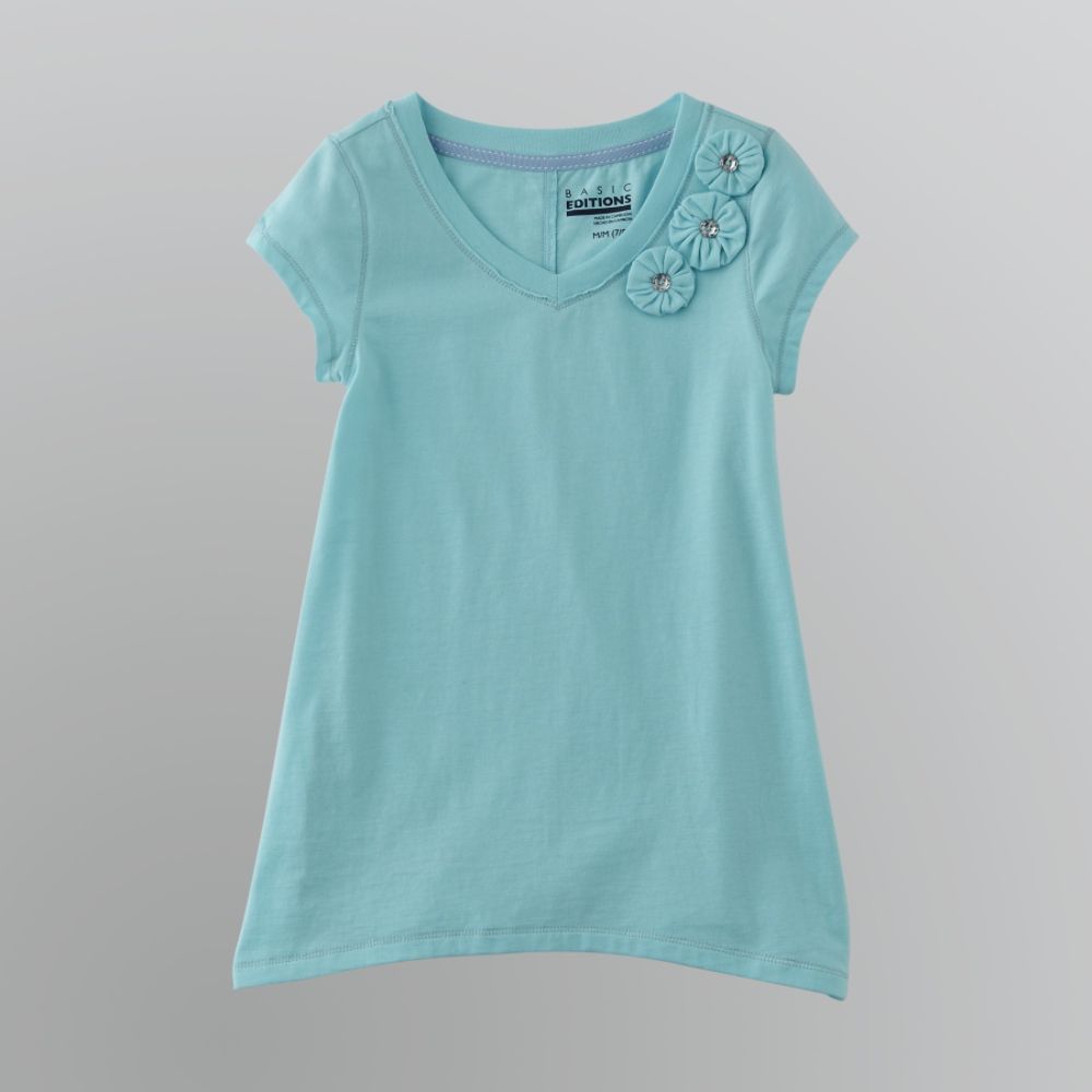 Basic Editions Girl's High-Low Knit Tunic at Kmart.com