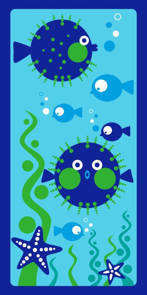 Simply Outdoors Blowfish Kids Beach Towel at Sears.com