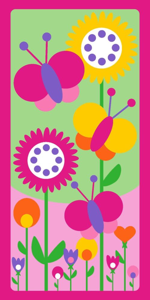 Simply Outdoors Floral Kids Beach Towel at Sears.com