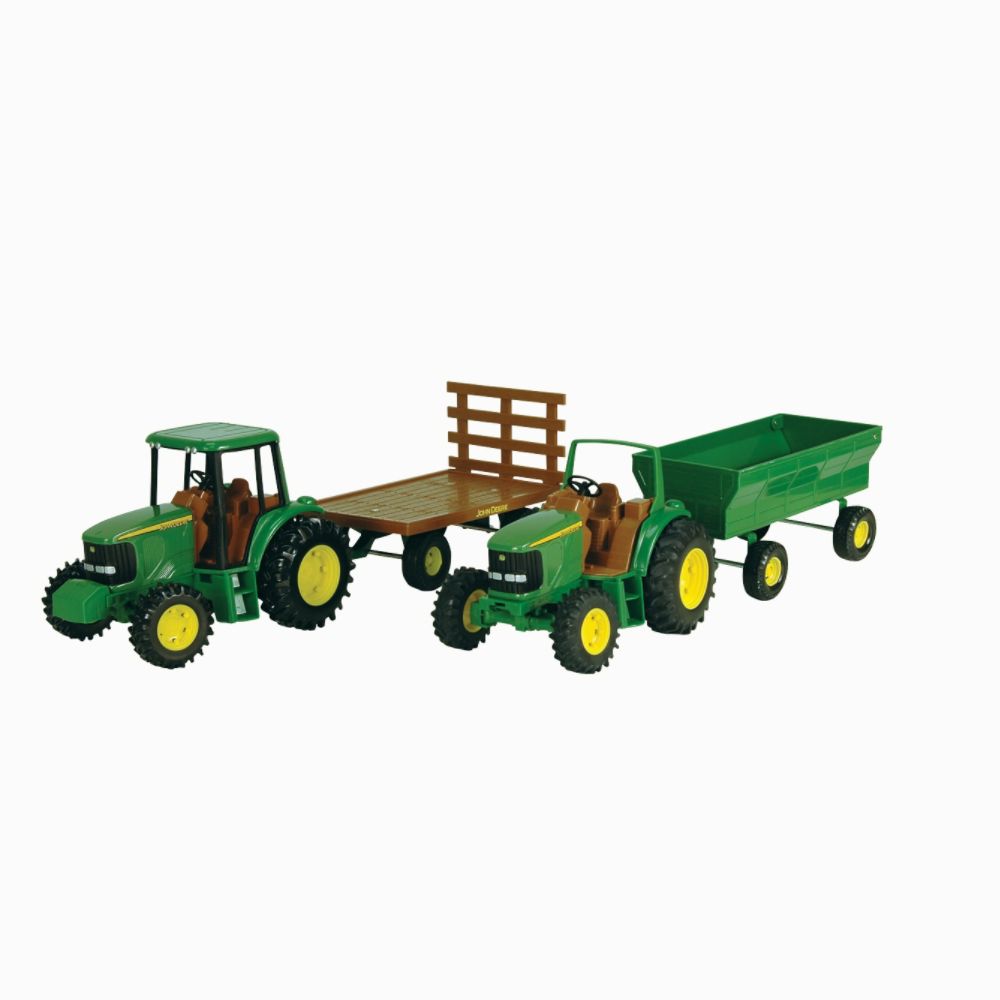 John Deere Tractor with Wagon Assortment - 8in. 1:16 Scale at Sears.com