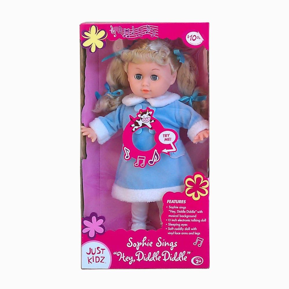 Just Kidz Sophie Sings "Hey, Diddle Diddle" 13in Doll at Kmart.com