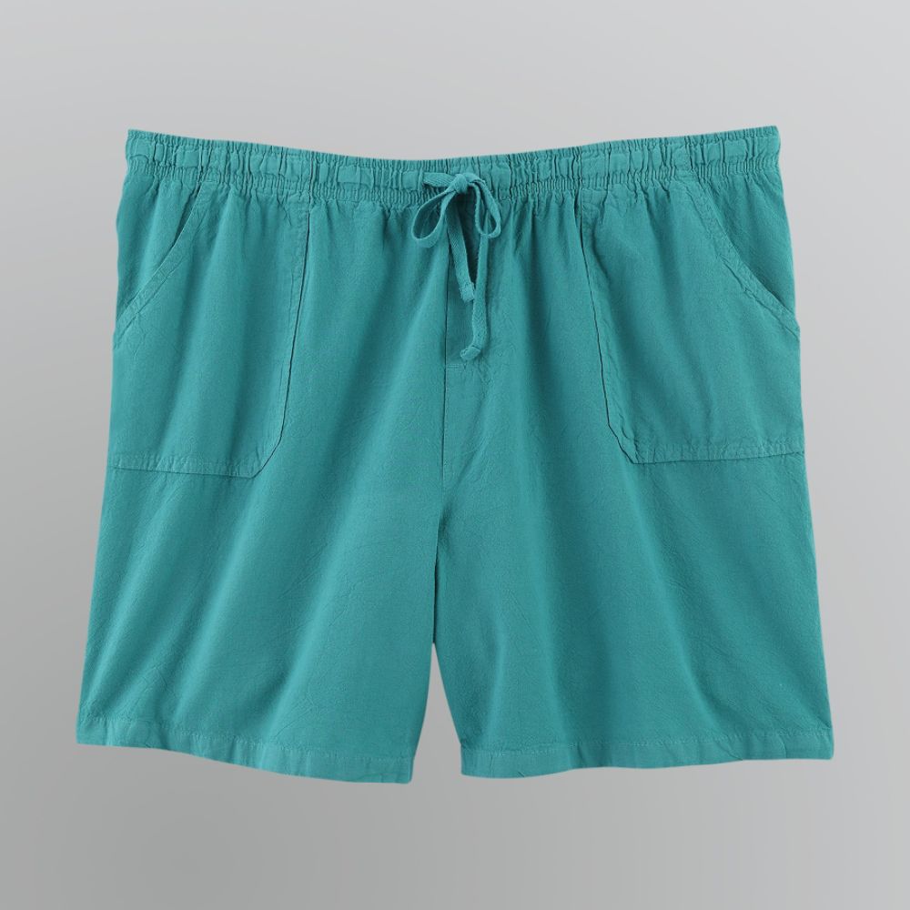 Basic Editions Women's Plus Gauzy Shorts at Kmart.com