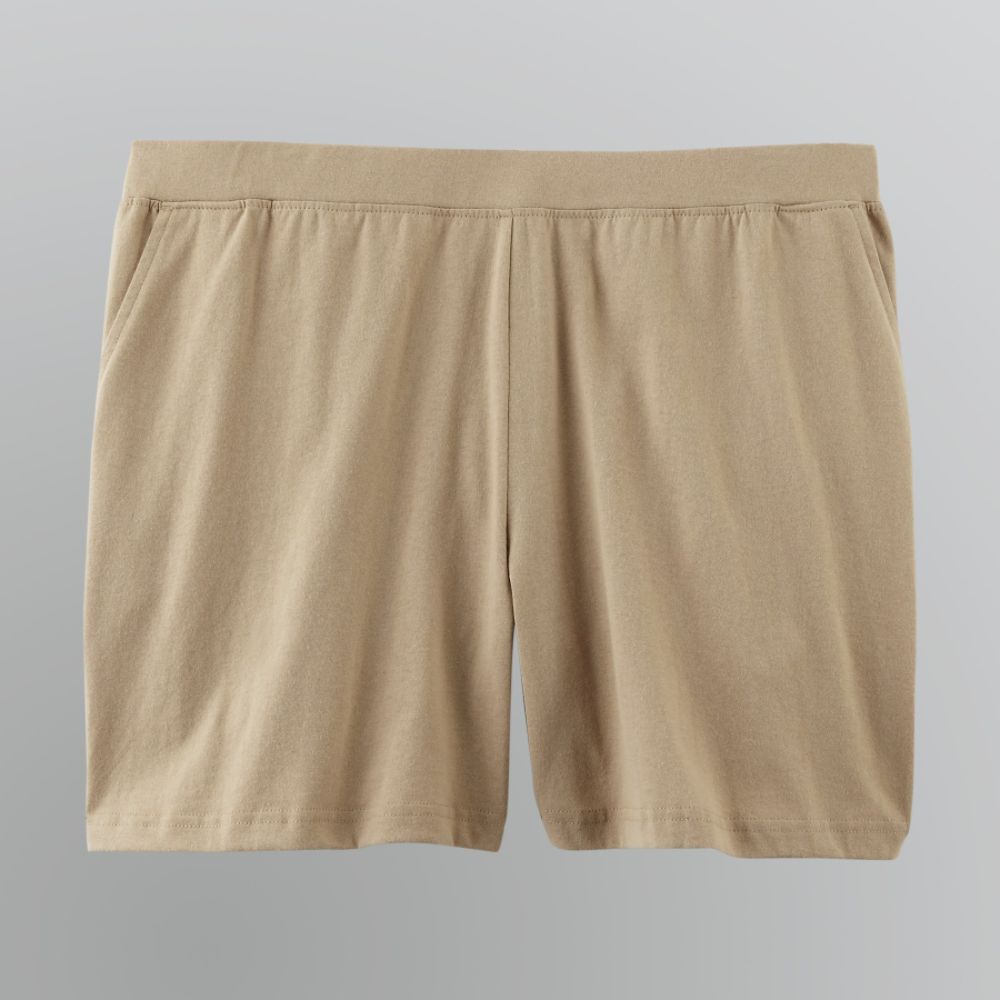 Basic Editions Women's Plus Jersey Knit Shorts at Kmart.com