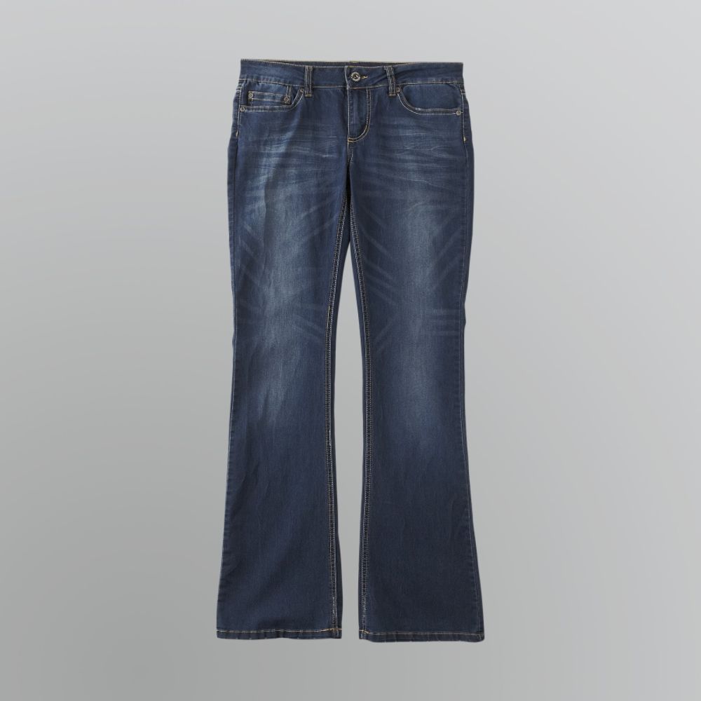 Bongo Junior's Distressed Bootcut Jeans