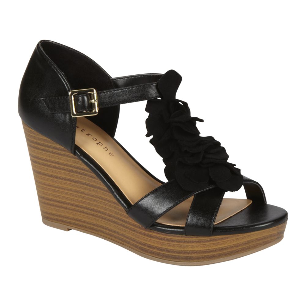 Apostrophe Women's Hannah Sandal - Black