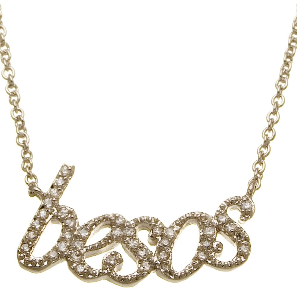 Sofia by Sofia Vergara Ladies Cubic Zirconia Besos Necklace at Kmart.com