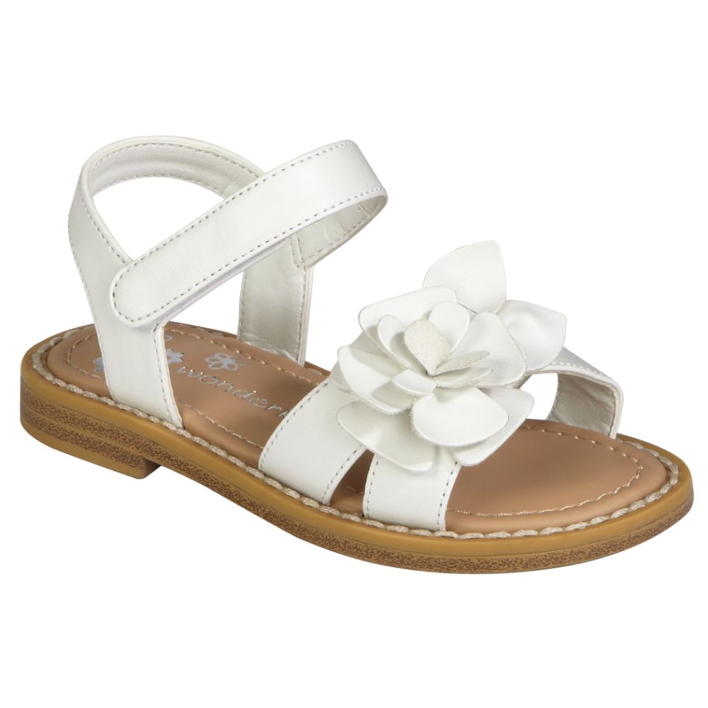 WonderKids Toddler Girl's Abel2 Sandal - White at Kmart.com