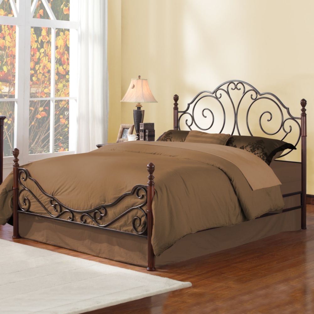 Oxford Creek Bronze Metal Queen Poster Bed at Sears.com