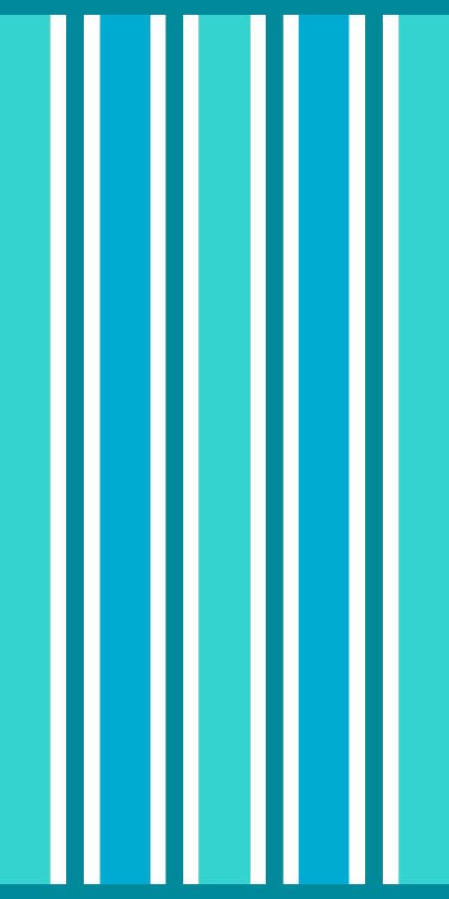 Simply Outdoors Cabana Stripe Prep Turquoise Beach Towel at Sears.com