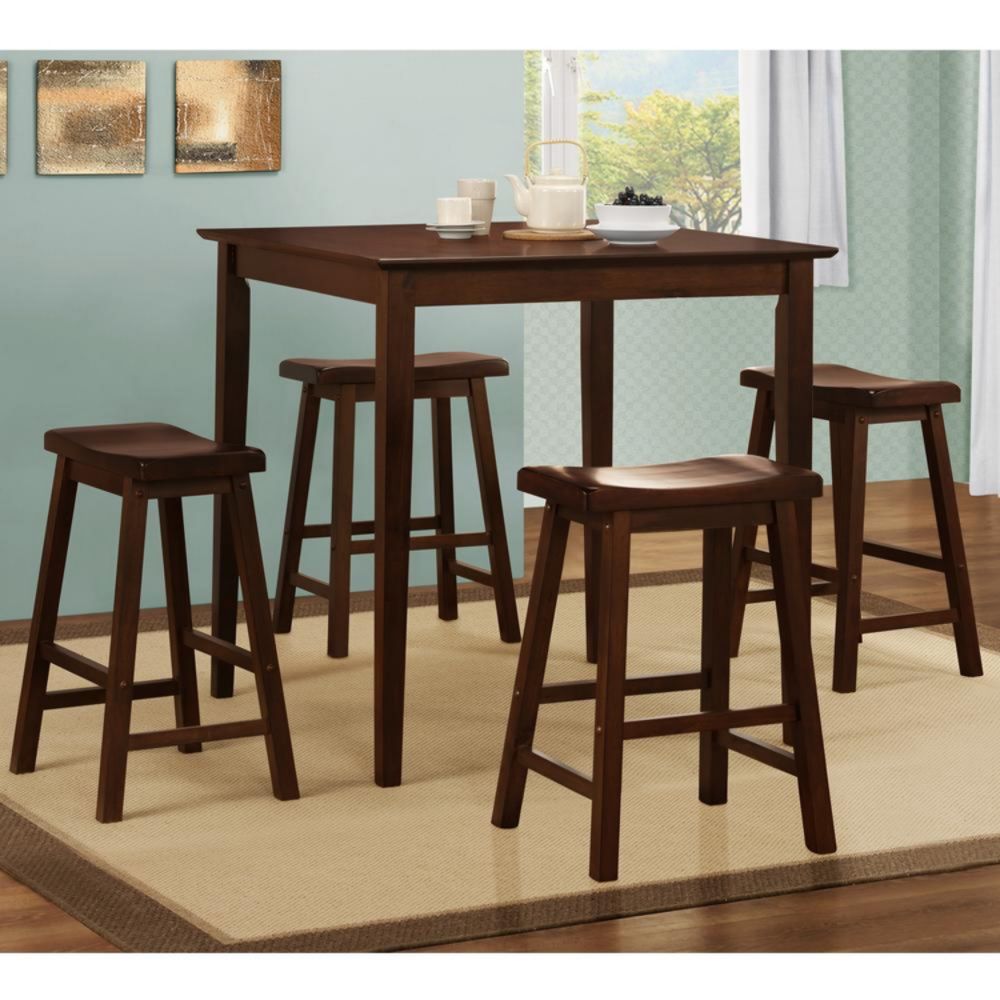 Oxford Creek 5-piece Pub Set with 24-inch Stools