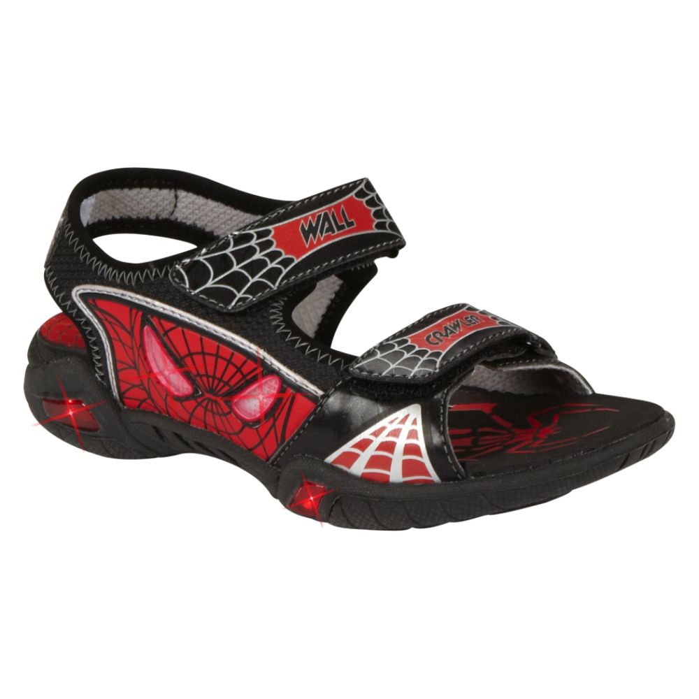 Character Boys Sandal Big Spidey - Black at Kmart.com