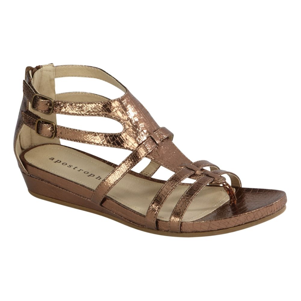 Apostrophe Women's Sandal Delaney - Bronze at Sears.com