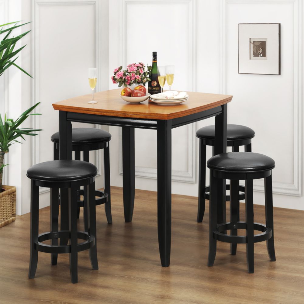 Oxford Creek Black/ Cherry 5-piece Dining Set