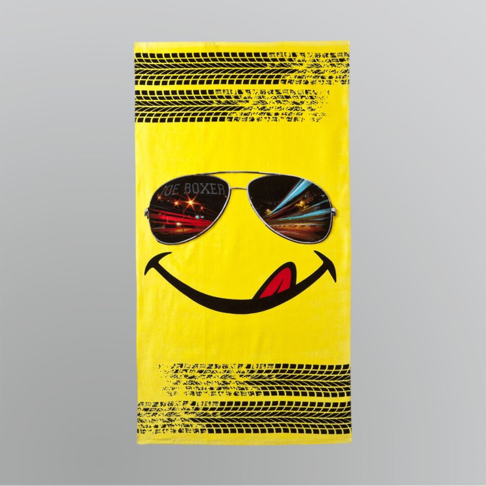 Joe Boxer Tire Tread Beach Towel