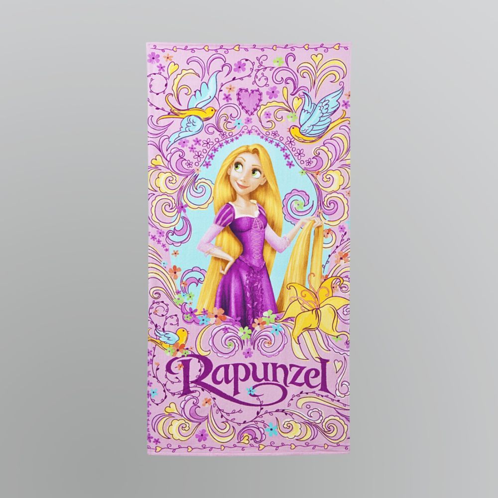Disney Tangled Velour Beach Towel