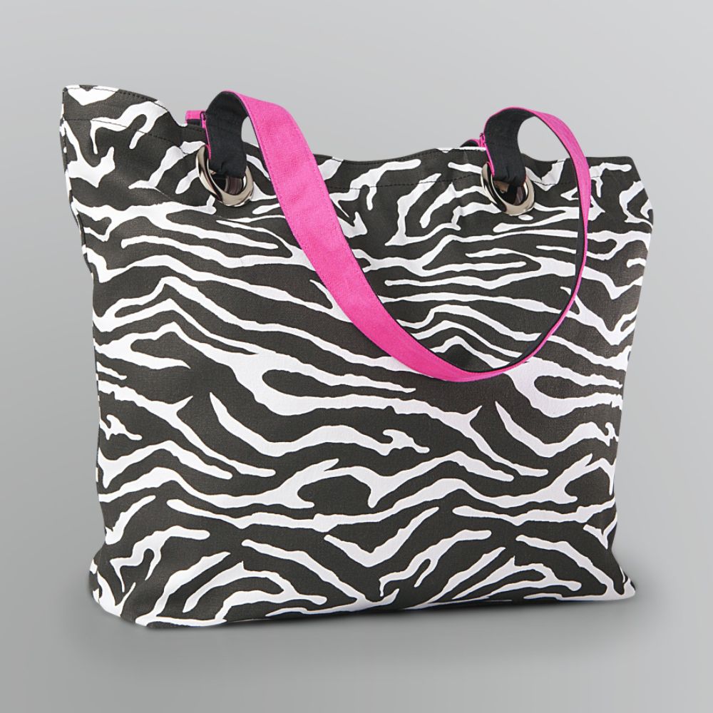 Joe Boxer Animal Print Grommet Canvas Tote Bag at Kmart.com