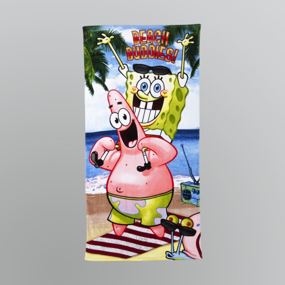 SpongeBob Beach Buddies Velour Beach Towel at Sears.com