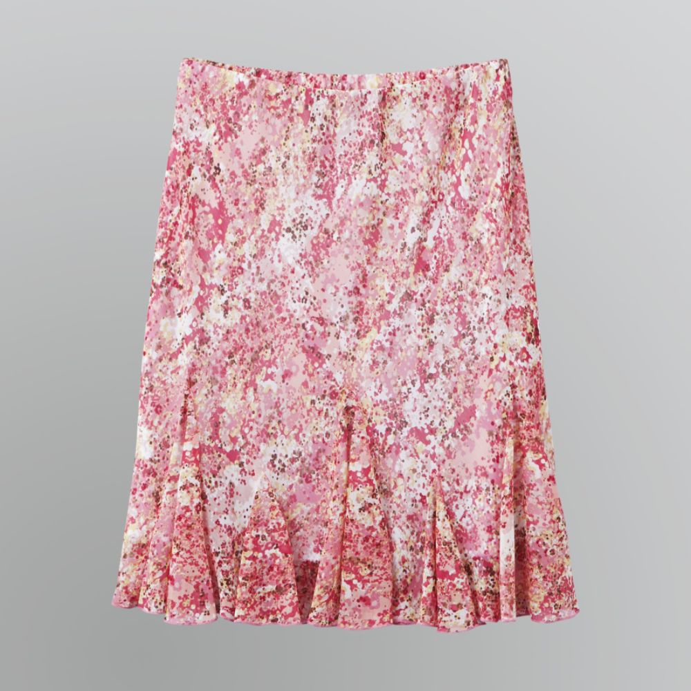 Covington Petite's Flared Pleat Floral Skirt at Kmart.com